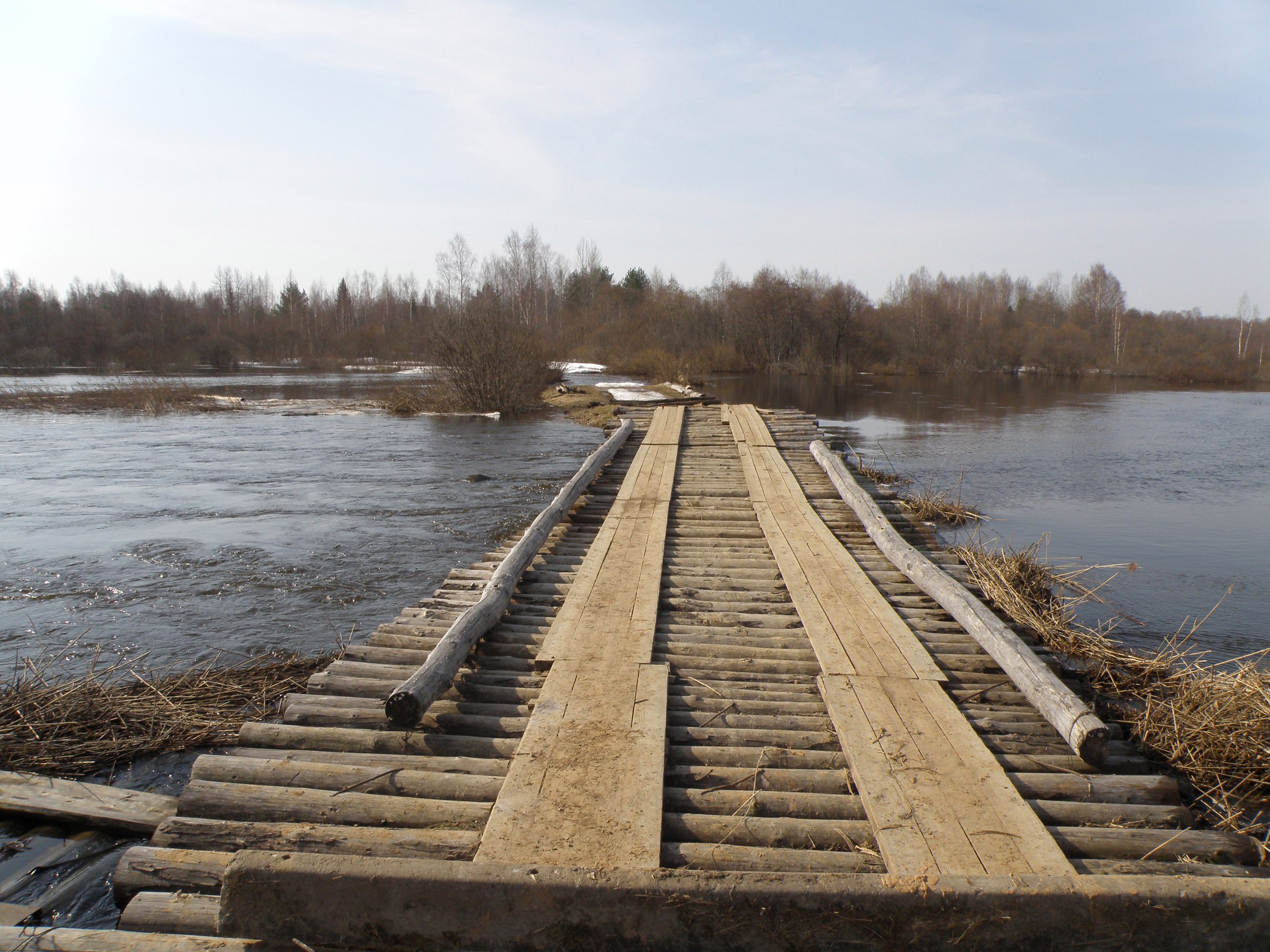Мост в деревне Горычкино с 2013 года по сегодняшний день. Фото: Александр Рыжов