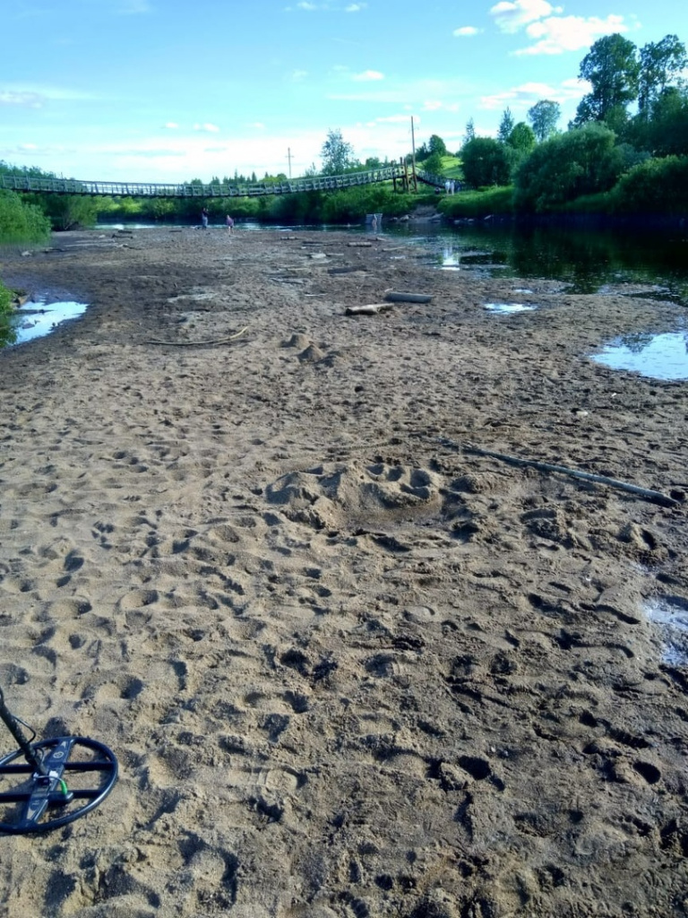 Русло реки Межа в Тверской области вновь наполнилось водой 7 июня 2019